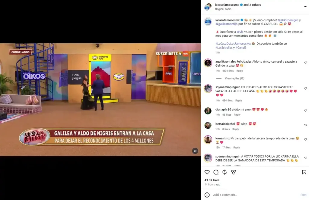 Otro ciclo más está llegando a su conclusión. Luego de 9 semanas de competencia en La Casa de los Famosos México, nos estamos aproximando al gran término. Después de una temporada que se volvió el centro de la polémica por una gran variedad de razones, ahora que estamos en la recta final, Aldo de Nigris, “Rey de la casa”, llegó al reality a entregar el maletín con el premio de 4 millones de pesos. En dos puntos te contamos todo lo que sabemos de su llegada, los motivos por los que se volvió tan popular y cómo el creador de contenido volvió a marcar tendencia, así como las múltiples causas por las que el reality de Televisa se mantiene como un líder de audiencia a pesar de todo.