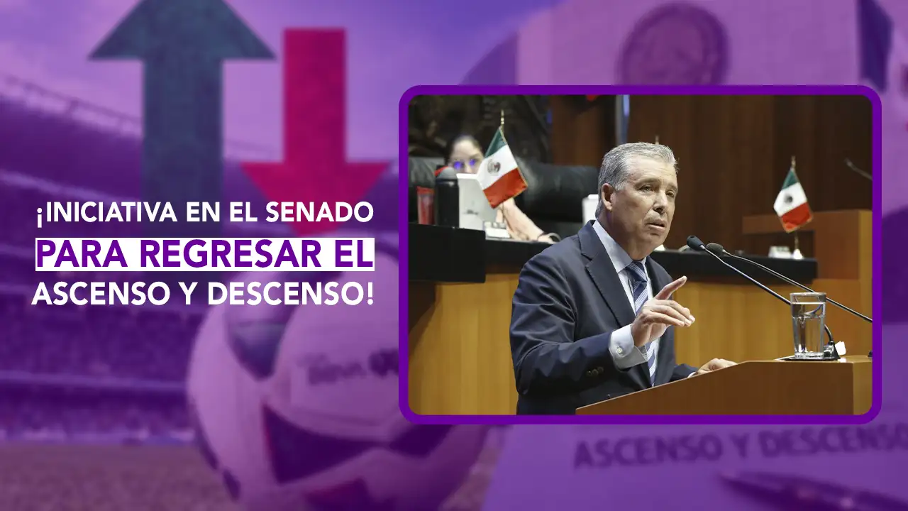 ¡El debate del fútbol mexicano llegó hasta el Congreso de la Unión! En esta emisión de Dos News te contamos sobre la iniciativa impulsada en el Senado de la República para modificar la Ley General de Cultura Física y Deporte y obligar el regreso del ascenso y descenso. Te platicamos los detalles del foro "Fuera de Lugar" y la dura postura de periodistas como David Faitelson contra los directivos.