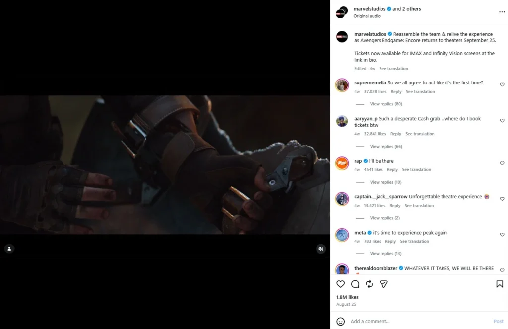 La cultura popular no solo indica lo que está de moda. Cuando va más allá y marca el momento, se convierte en un referente de la época. Eso pasa mucho con películas, series, música que consiguen unir a todos los públicos. Marvel, con su universo cinematográfico, en su momento alcanzó este logro. Ahora, con Avengers Endgame Encore y la escena post-créditos extra, quiere recordarnos lo anterior en rumbo a Doomsday. En dos puntos te contamos todo lo que sabemos del nuevo material que le añadieron, así como las fechas de estreno en México. Junto a información precisa sobre cómo estos cambios podrían afectar la historia del nuevo capítulo.