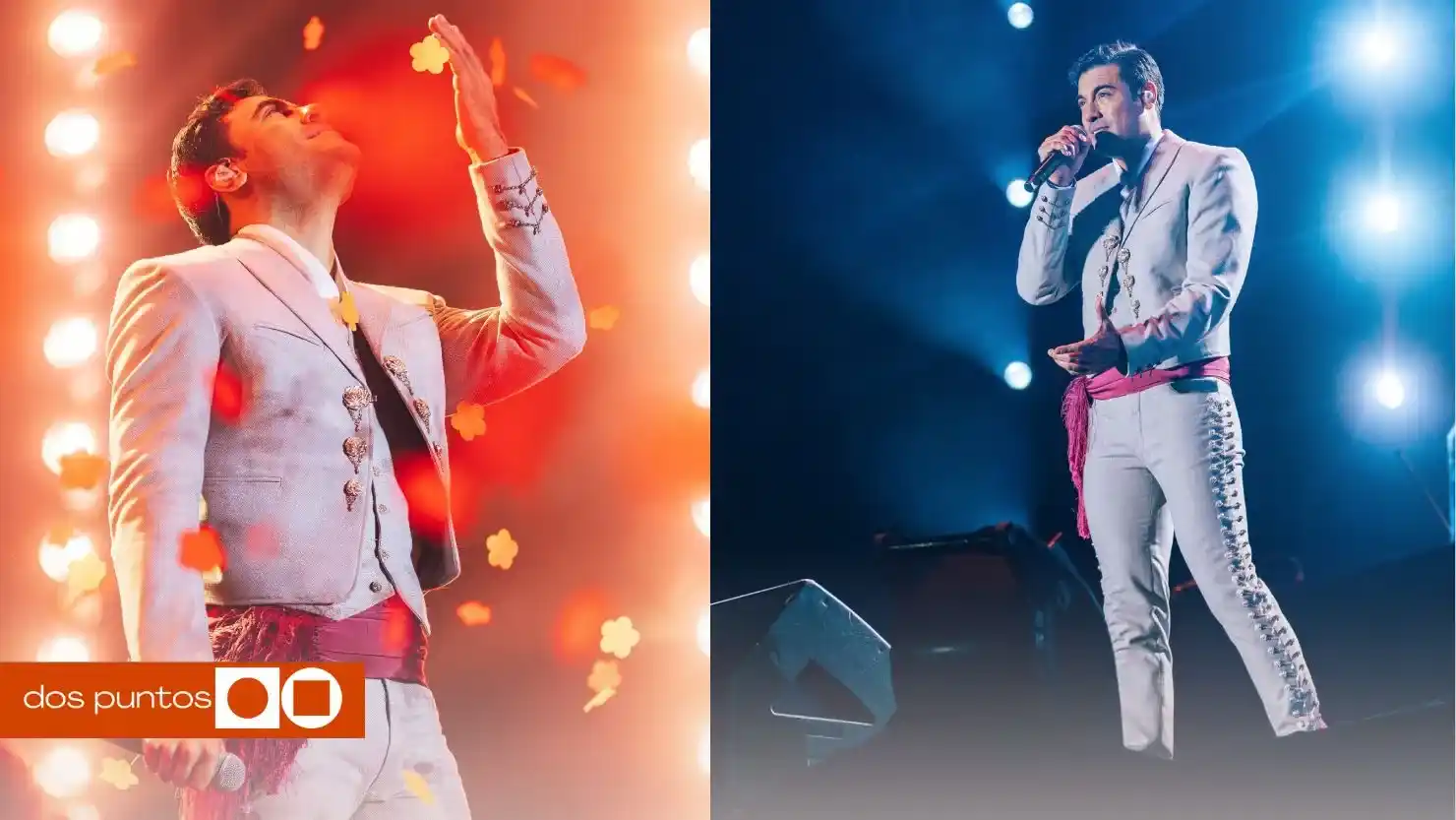 Carlos Rivera, Carlos Rivera lesión, Carlos Rivera cuerdas vocales, Carlos Rivera concierto, Quién es Carlos Rivera, dos puntos, dos puntos media