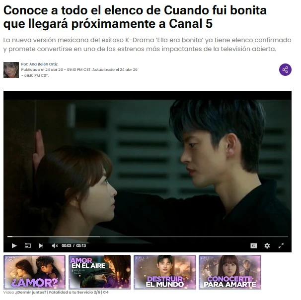 En algunos casos, los géneros de entretenimiento se vuelven sinónimos de una generación. Pensamos en un tipo de persona específico cuando hablamos de telenovelas clásicas, de manera similar a los jóvenes que crecieron viendo sitcoms de Estados Unidos traducidas en televisión abierta. Cada pocos años surge “lo nuevo” y las televisoras luchan por participar en la acción. El caso más moderno de este fenómeno lo vemos en los llamados M Drama, la apuesta de Televisa por captar a un público joven con producciones como Contrato de corazones que buscan innovar. En dos puntos te contamos todo lo que sabemos de este fenómeno y si tendrá éxito en este panorama nuevo de la industria.