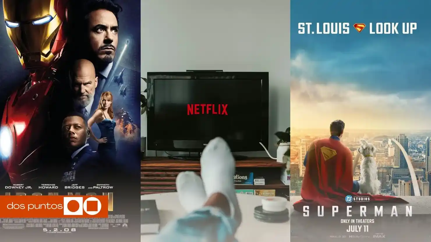 Película de superhéroes,Película de superhéroes Netflix, Estreno Película de superhéroes, Iron Man Netflix, Superman Netflix, dos puntos, dos puntos media