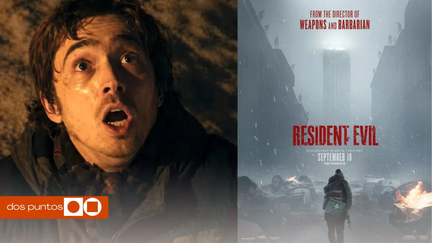 Resident Evil Noche Cero, Resident Evil, Noche Cero, Película Resident Evil, Resident Evil 2026, dos puntos, dos puntos media