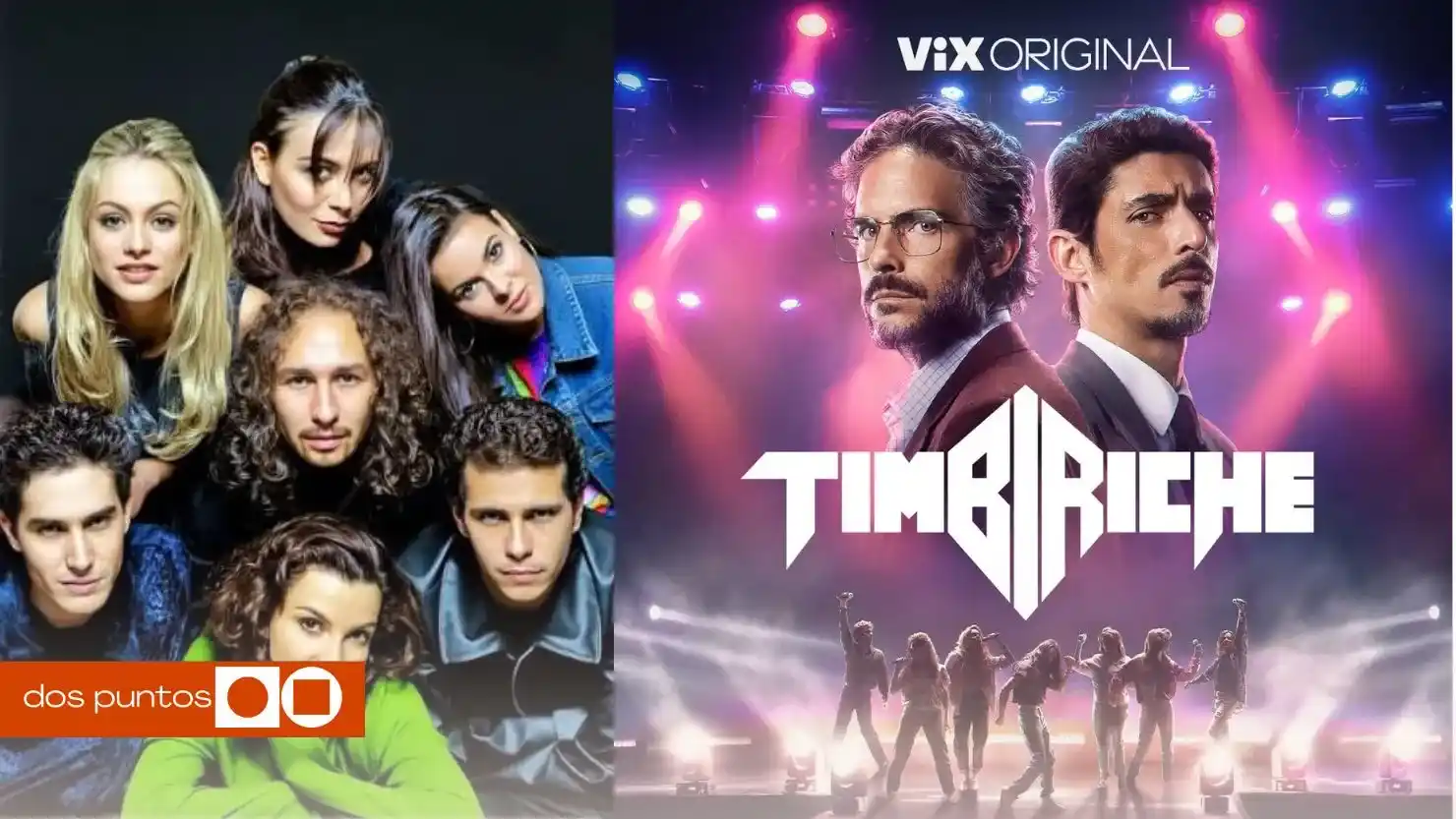 Serie Timbiriche, Timbiriche, Timbiriche tráiler, Timbiriche VIX, Qué es Timbiriche, dos puntos, dospuntos