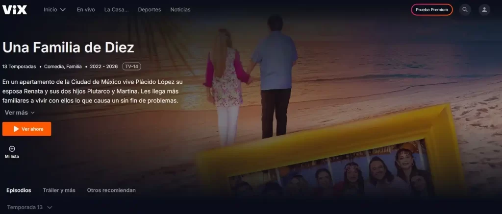 Existen programas o personajes que, de una manera u otra, nos acompañan a lo largo de nuestras vidas, con algunos programas de televisión que duran varios años y que al final del día forman parte de la cultura popular. Sin embargo, todo tiene su fin y eso nos lleva a despedirnos de estos elementos de nuestras vidas. Hacemos esta reflexión en el contexto del anuncio de la temporada final de la serie Una familia de diez y de dónde ver este final, tras casi 20 años de episodios. En dos puntos te contamos todo lo que sabemos del anuncio y los motivos por los que se tomó esta decisión. Además de lo que pueden esperar los fans de la última historia que tendrá esta saga y cuando pasará por televisión abierta.