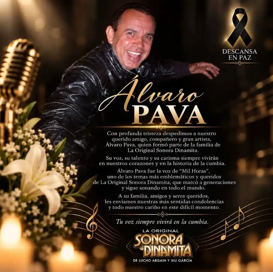 Por lo regular, las cosas más populares son las recientes, es decir, aquellas que están de moda. Fuera de esta medida, existen cosas que una vez que alcanzan cierto nivel de reconocimiento, jamás lo pierden. Esos son los llamados “clásicos”, piezas que trascienden y que llegan a integrarse a la cultura. En el mundo de la música, quizás no hay mejor ejemplo que la Sonora Dinamita, de la cual acaba de fallecer su cantante principal, Álvaro Pava. En dos puntos te contamos todo lo que sabemos del caso, así como de las razones por las que la noticia se volvió tan renombrada. Al igual que las posibles causas y lo que sabemos de sus últimas horas de vida que lo llevaron a la cama de un hospital.