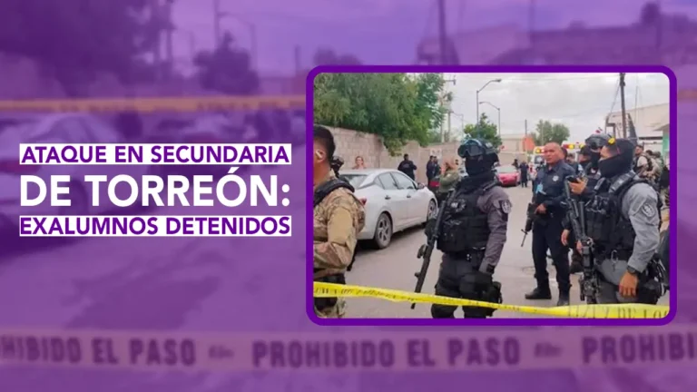 ¡Tragedia y alarma en el ámbito educativo nacional! En esta emisión de Dos News te contamos todos los detalles sobre el ataque perpetrado en la Escuela Secundaria Número 13 en Torreón, Coahuila. Te platicamos los antecedentes de las publicaciones en redes sociales que realizaron los agresores de 18 años, el saldo del ataque contra el personal y alumnos, su posterior detención y las investigaciones en curso.