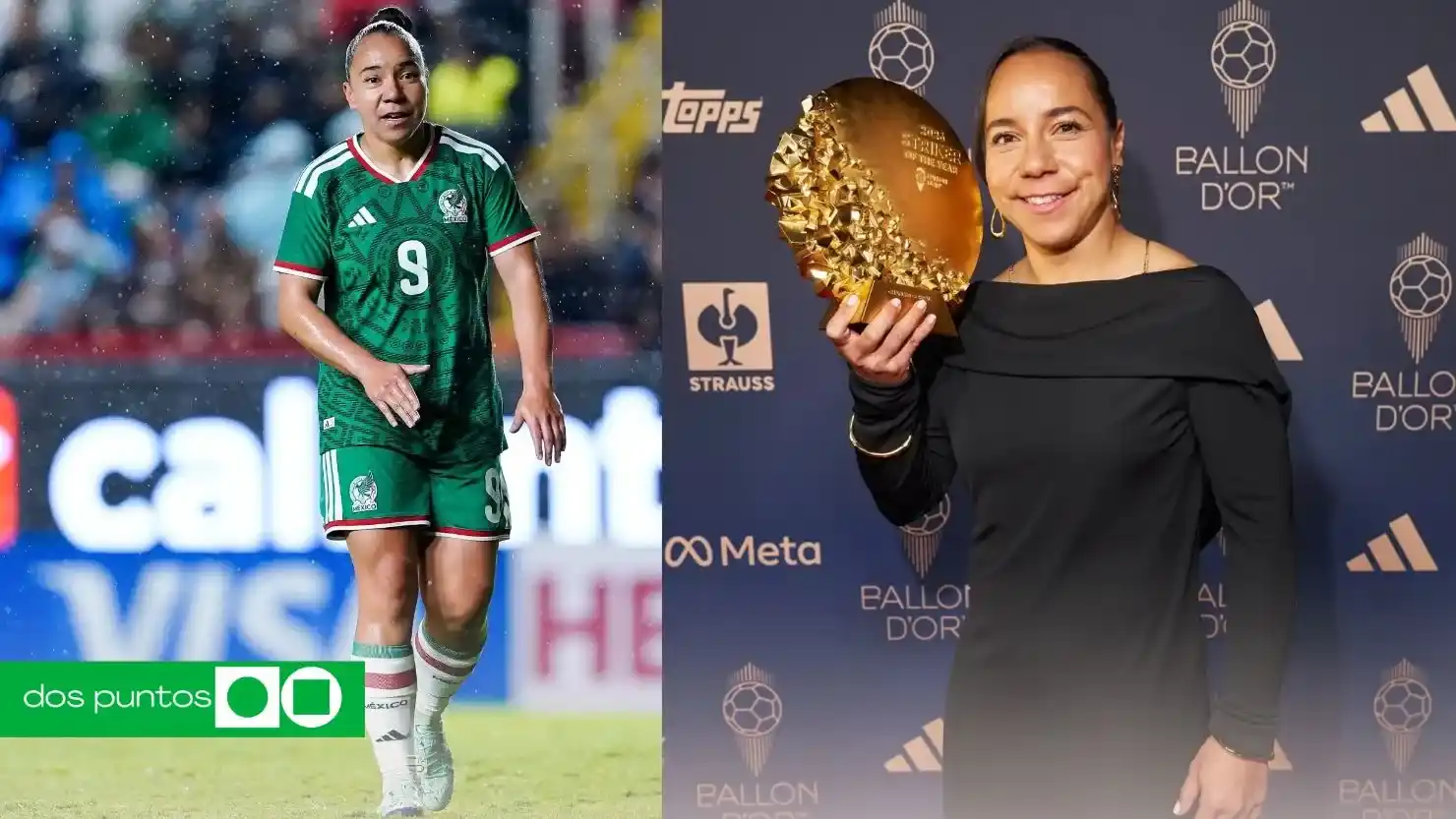 Charlyn Corral, Charlyn Corral Balón de Oro, Balón de Oro femenil, Charlyn Corral ganó, Quién es Charlyn Corral, dos puntos, dospuntos
