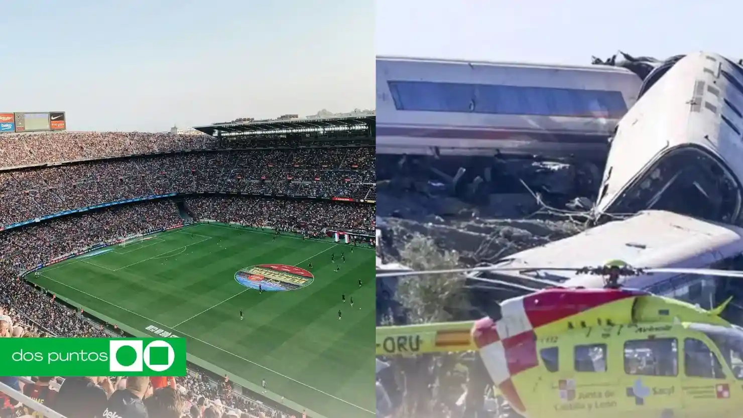 Copa del Rey, Copa del Rey partidos, Copa del Rey partidos cancelados, Choque de trenes, Choque de trenes Toledo, dos puntos, dos puntos media