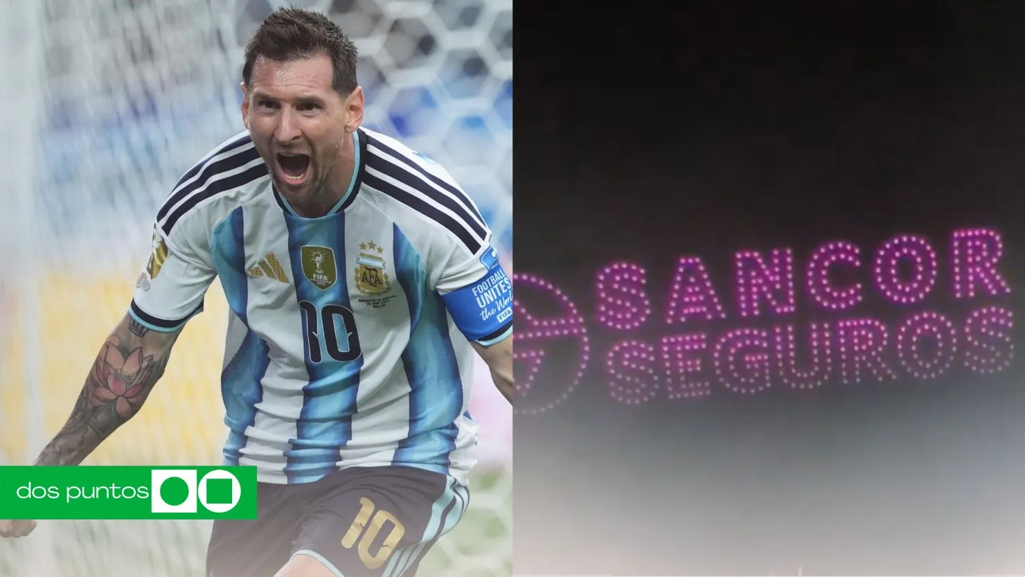 Drones Messi, Messi Sancor Seguros, Sancor Seguros Drones, Publicidad Sancor Seguros, Qué es Sancor Seguros, dos puntos, dospuntos