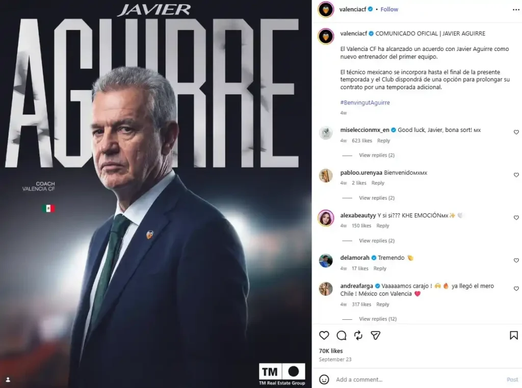 El ambiente en Mestalla cambió por completo desde el día en que Javier Aguirre, entrenador de Valencia, asumió el mando. El experimentado estratega mexicano llegó con la urgencia de rescatar al equipo de una profunda crisis y frenar los fantasmas del descenso. Durante sus primeros treinta días al frente del club, el técnico imprimió su característico sello de intensidad y disciplina en cada entrenamiento. Sin embargo, el camino resultó complejo debido a las múltiples lesiones en la plantilla y a la falta de contundencia frente al arco rival. Los aficionados exigieron respuestas inmediatas mientras el timonel buscó la fórmula perfecta para sumar triunfos indispensables.