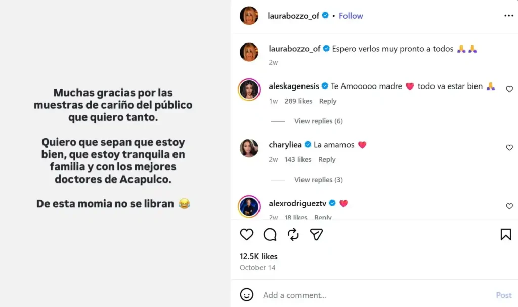 En las redes sociales siempre se está discutiendo una variedad de rumores. En la mayoría de las ocasiones se trata de cosas sin importancia. Sin embargo, cuando hablamos de la salud de una celebridad, las cosas se pueden tornar serias y se puede compartir desinformación por error. Esto surge alrededor del caso de la presentadora Laura Bozzo y el rumor de que murió en un hospital de la CDMX, con preguntas sobre si es verdad o no. En dos puntos te contamos la realidad detrás de los hechos, cómo surgió la duda y las actualizaciones más recientes de su condición médica. Así como la posibilidad de que se recupere en el futuro y todo regrese a la normalidad.