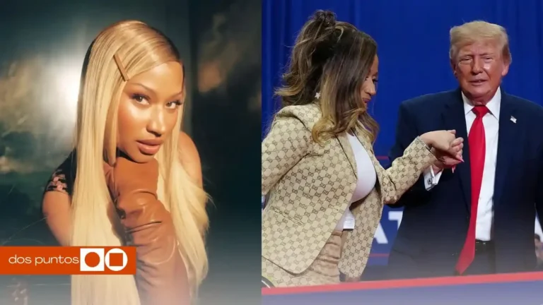 Nicki Minaj Trump, Nicki Minaj, Nicki Minaj Donald Trump, Nicki Minaj Vocera, Quién es Nicki Minaj, dos puntos, dos puntos media