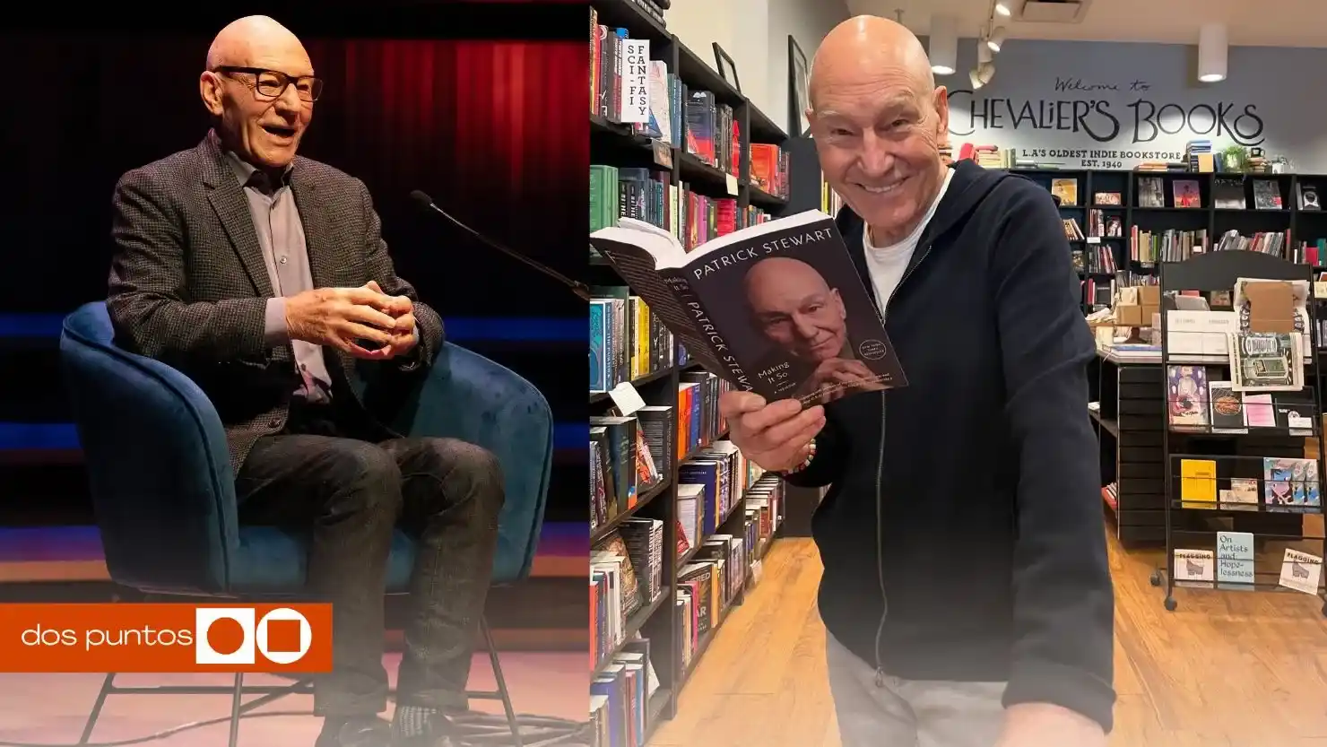 Patrick Stewart, Muerte Patrick Stewart, Patrick Stewart actor, Sir Patrick Stewart, Quién es Patrick Stewart, dos puntos, dos puntos media
