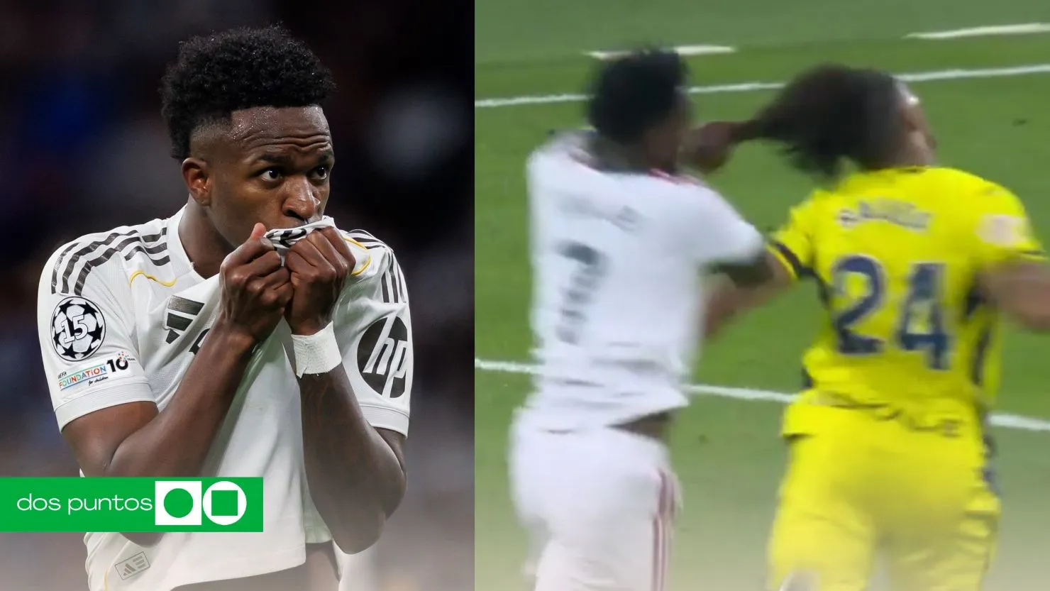 Vinícius Jr sanción, Vinícius Jr, Vinícius Jr sanción 4 partidos, Vinícius Jr Real Madrid, Quién es Vinícius Jr, dos puntos, dos puntos media, a